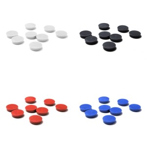 Set mit 8 Magneten 20 mm für magnetische trocken abwischbare Tafel