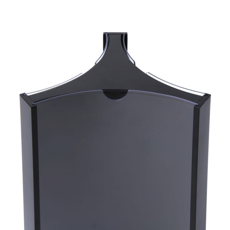 Stojak trójstronny informacyjny na menu SCRITTO® DL przeglądarka ekspozytor trójstronny do postawienia na stół stojak na menu na informację na ulotkę na plakat