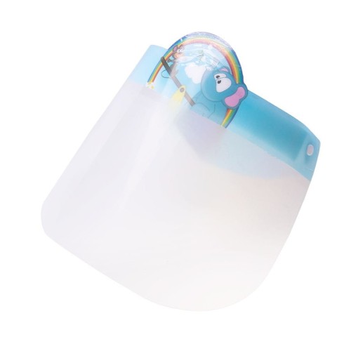 Przyłbica ochronna dla dzieci Wzór Słoń dzięcięca przyłbica ochronna przezroczysta plastikowa osłona na nos i usta osłona na całą twarz dla dzieci