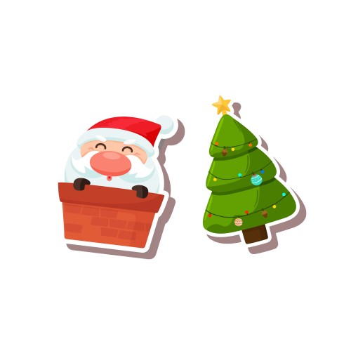 Świąteczna bezbarwna naklejka reklamowa  na szybę 30 x 30 cm