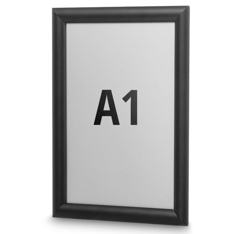Fotorahmen für Poster PRINC A1 (59,4 x 84,1 cm) Klapprahmen OWZ Schwarz