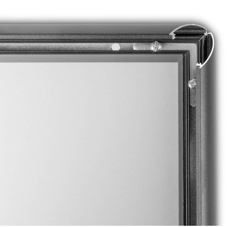 Fotorahmen für Poster PRINC A4 (21,0 x 29,7 cm) Klapprahmen OWZ Schwarz
