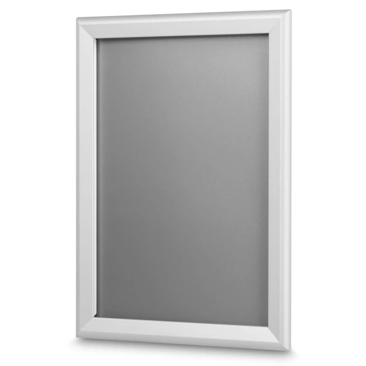 PRINC Premium A2 Poster Fotorahmen (42,0 x 59,4 cm) mit Schnappbefestigung OWZ Silber