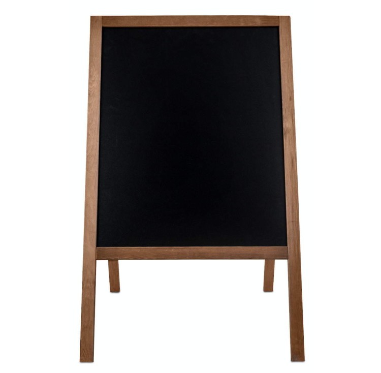 Informationstafel aus Holz 60x100 (Kreidetafel)