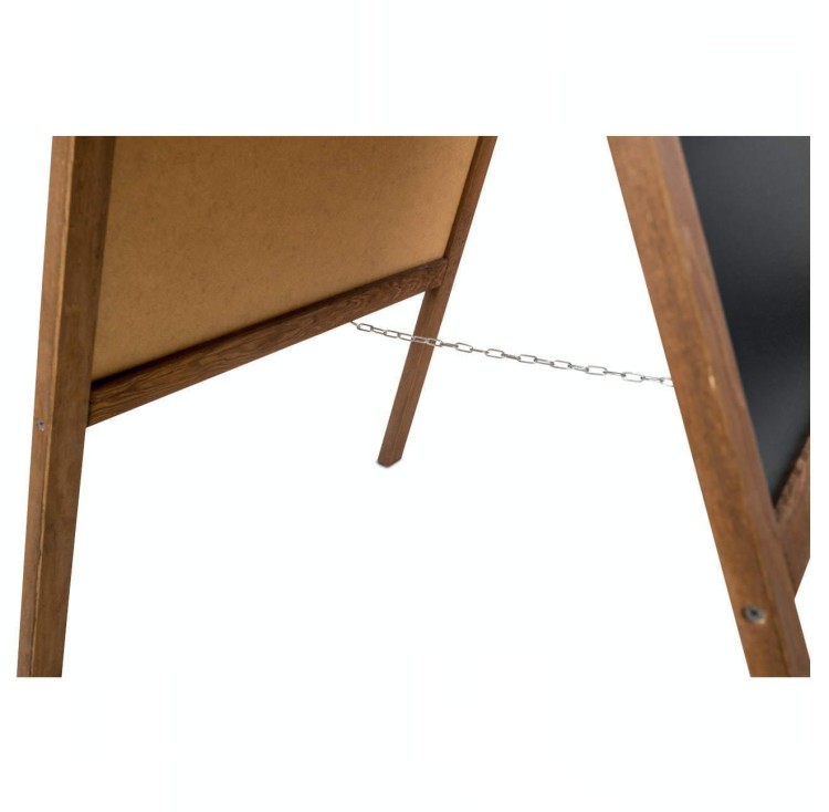 Informationstafel aus Holz 60x100 (Kreidetafel)