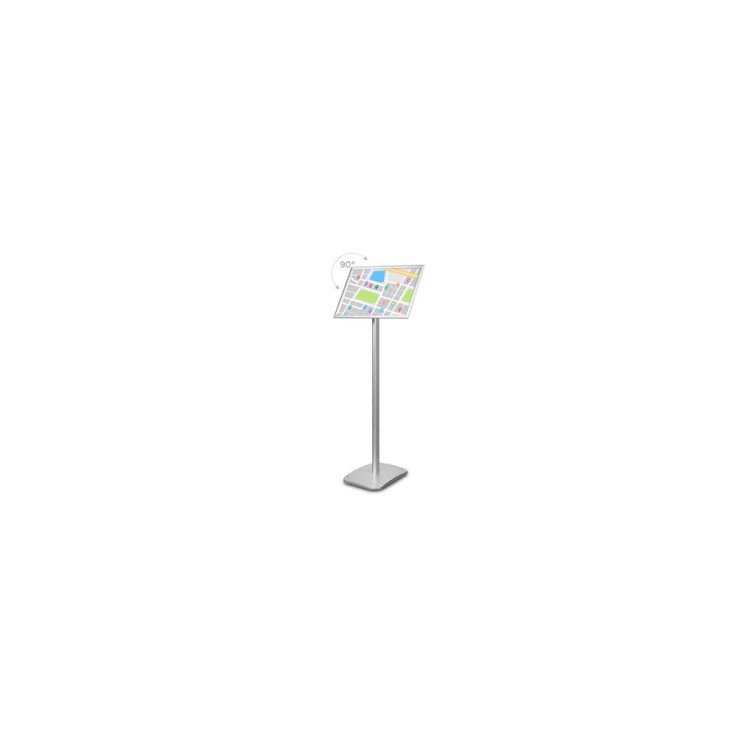 Menütafel Informationsständer - A3, silber