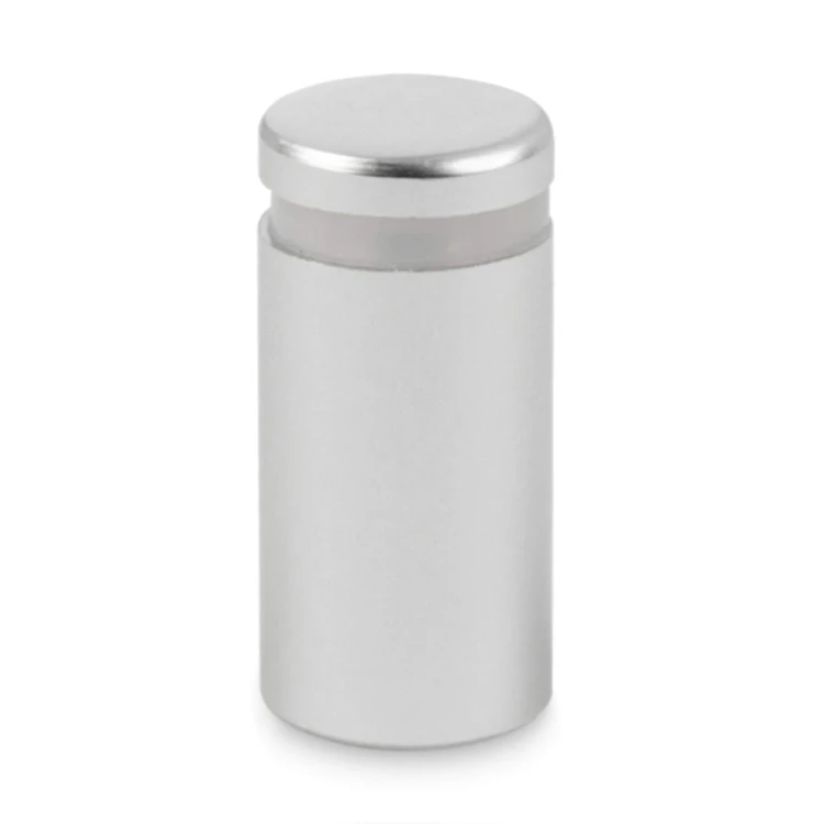 Montageabstand 15mm Ø Aluminium Satin Silber 15x20