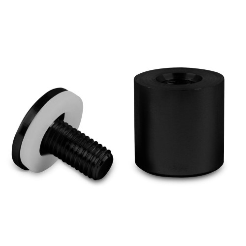 Aluminium Werbung Schraube Glas Abstandshalter Befestigungen 19mm Ø 19x19