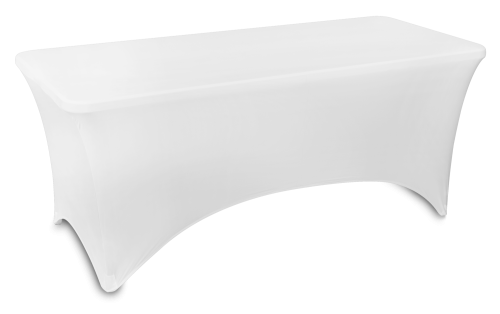 Obrus do stołu eventowego 180x75cm - Biały