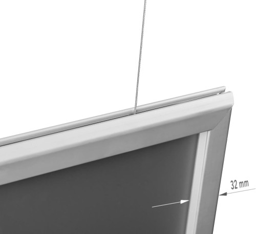 OWZ Deckenrahmen, Rahmenprofil 32 mm