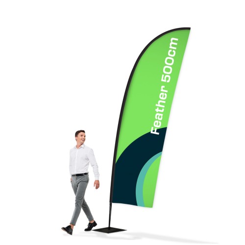 Flaga reklamowa Winder 5,0m Feather