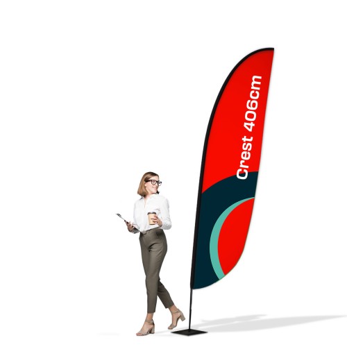 Flaga reklamowa Winder 4,06m Crest