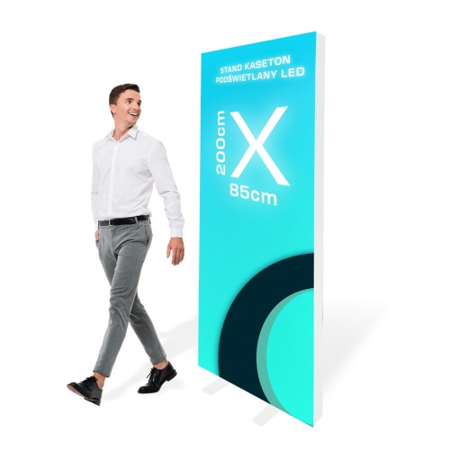 LED beleuchteter Leuchtkasten 85 x 200cm