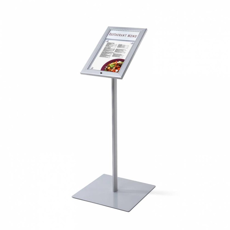 Stojak na menu A4 stojak prezenter na kartę menu stojak informacyjny prezentacyjny z ramką A4 do restauracji gastronomii do hotelu stojak na plakat Menu Board