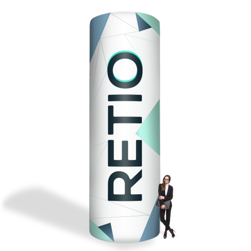 Kolumna, słup reklamowy 8m - Nadmuchiwany z nadrukiem indywidualnym