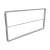 Stand prekonfigurowalny Express 50 x 100 cm