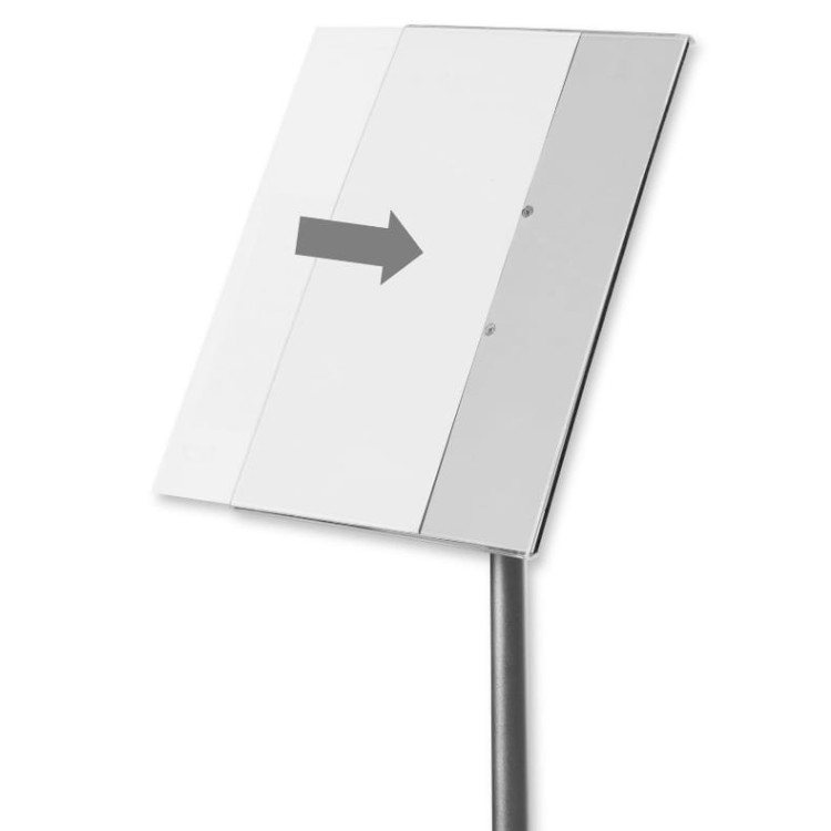 Stojak na menu A4 stojak prezenter na kartę menu stojak informacyjny prezentacyjny z ramką A4 do restauracji gastronomii do hotelu stojak na plakat Menu Board