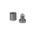 Dystans montażowy 19mm Ø Aluminium Srebrna Satyna 19x25