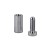 Dystans montażowy 19mm Ø Mosiądz Chrom 19x25