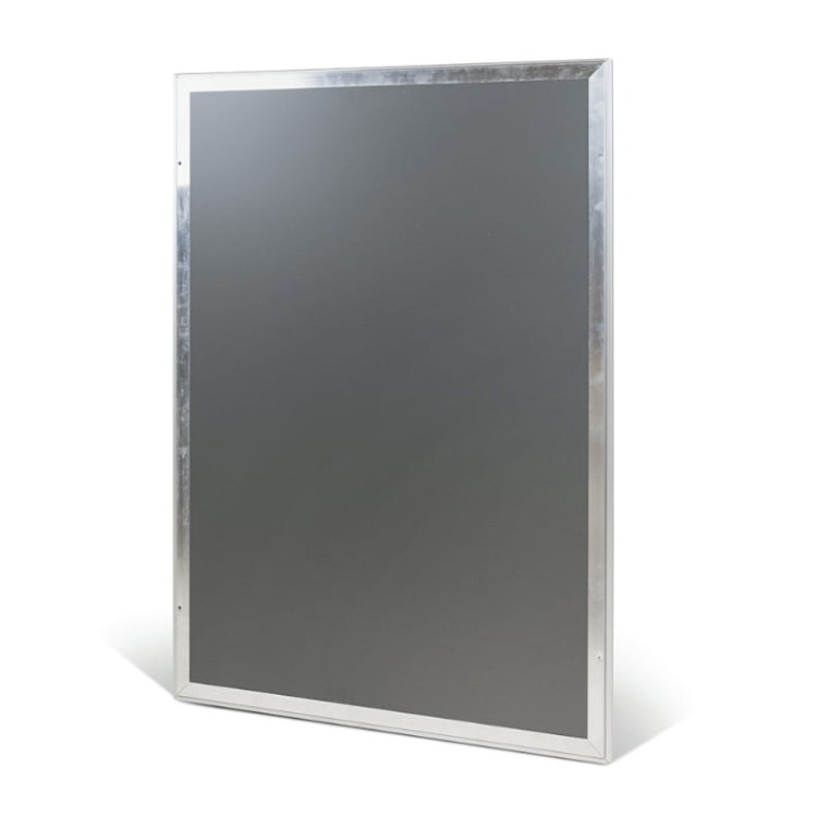 Ramka plakatowa OWZ A3 (42 x 29 cm) aluminiowa srebrna z prostym narożnikiem rama ramka plakatowa OWZ ścienna na plakat na zdjęcia profil 25 mm