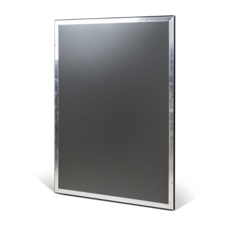 Ramka plakatowa OWZ A4 (29 x 21 cm) aluminiowa czarna z prostym narożnikiem rama ramka plakatowa OWZ ścienna na plakat na zdjęcia profil 25 mm
