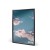 Ramka plakatowa OWZ B2 (70 x 50 cm) aluminiowa czarna z prostym narożnikiem rama ramka plakatowa OWZ ścienna na plakat na zdjęcia profil 25 mm