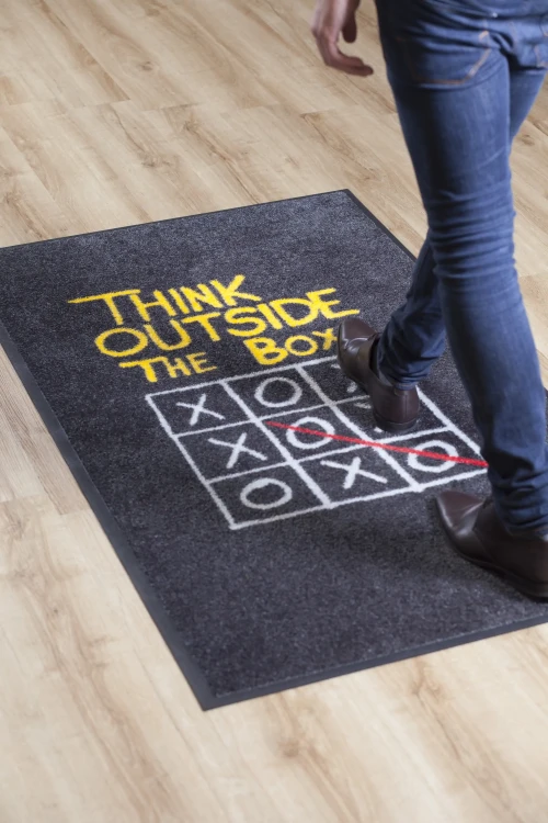 Mata podłogowa Interior Guard Brush - dywanik wycieraczka wykładzina z logo do zastosowań wewnętrznych