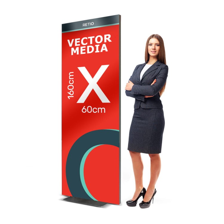 Ścianka VECTOR MEDIA 60 x 160cm
