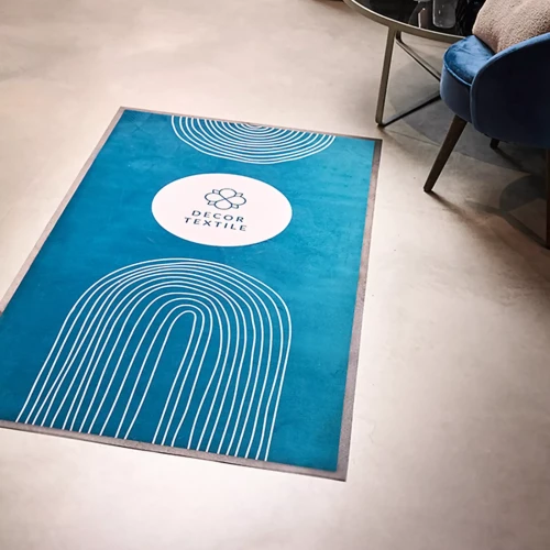 Mata podłogowa Promo Star - promocyjny dywanik wykładzina z logo do zastosowań wewnętrznych