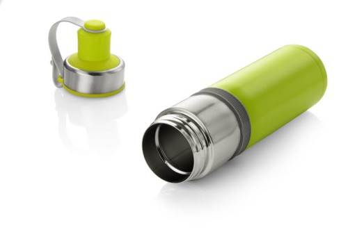 Bidon termiczny BREEZE 500 ml zielony jasny