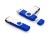 U-disc TWISTER 16 GB niebieski