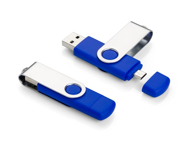 U-disc TWISTER 16 GB niebieski