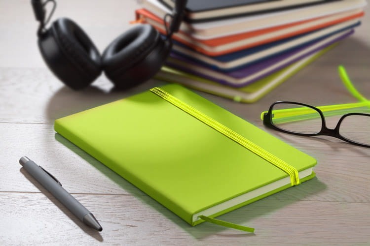 Notes VITAL A5 zielony jasny