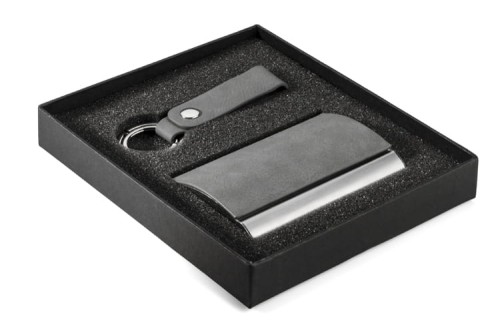 Zestaw upominkowy BORIS popielaty (szary)