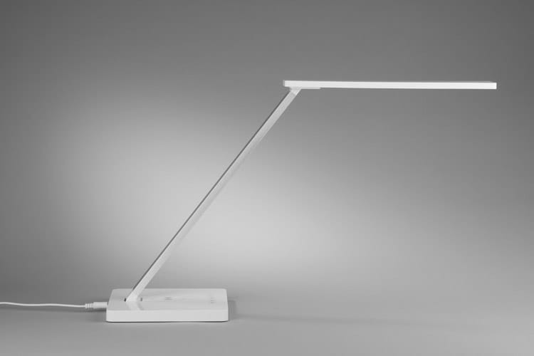 Lampka z ładowarką indukcyjną VELIA biały