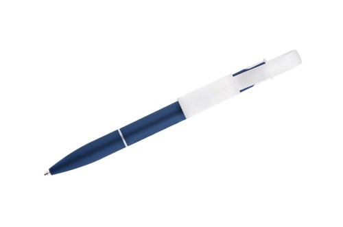Długopis z kablem USB CHARGE niebieski