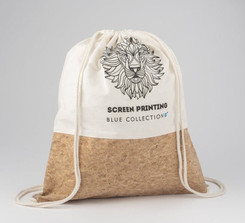 Worek na sznurkach KORIK beżowy (naturalny)