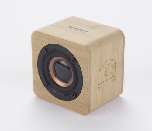 Głośnik bezprzewodowy VINTAGE beżowy (naturalny)