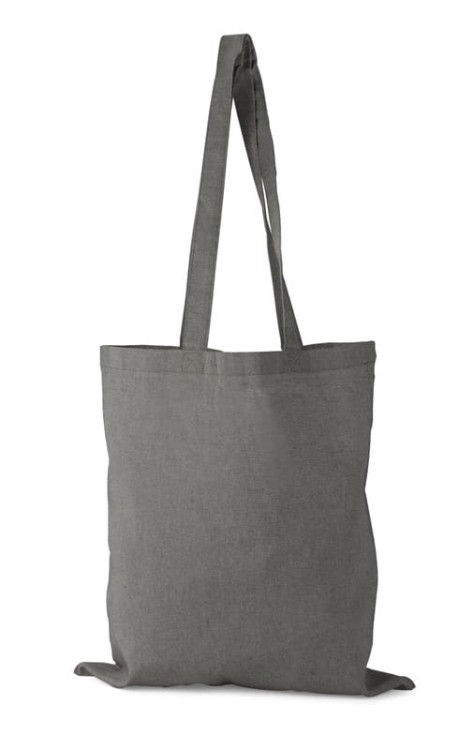 Torba bawełniana MELANGE 140g czarny