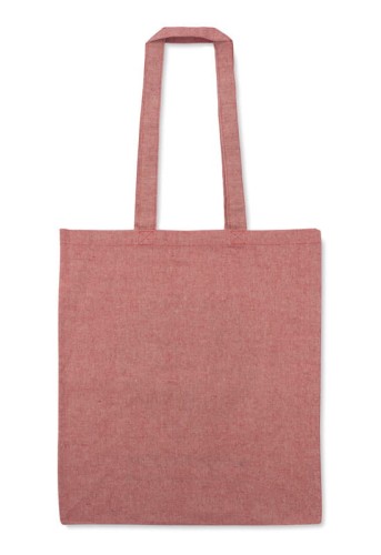 Torba bawełniana MELANGE 140g czerwony