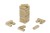 Gra drewniana BRICKS beżowy (naturalny)