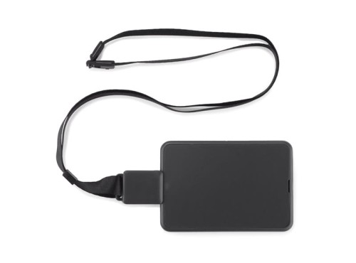 Etui na identyfikator BINO czarny