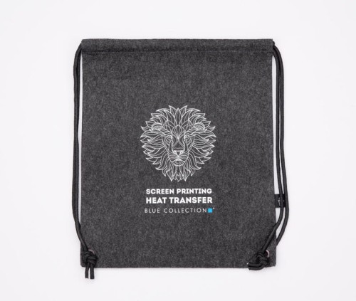 Worek filcowy rPET DENGY grafitowy