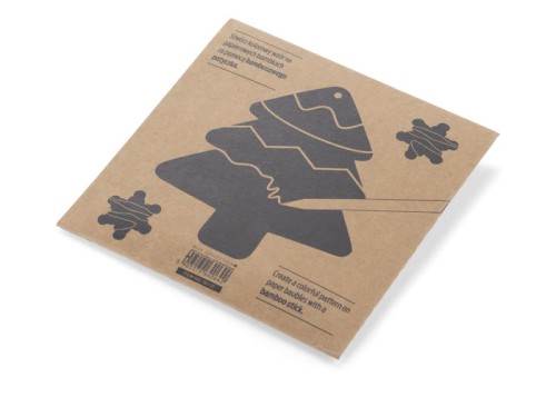 Zestaw zawieszek do zdrapywania DEKOR czarny