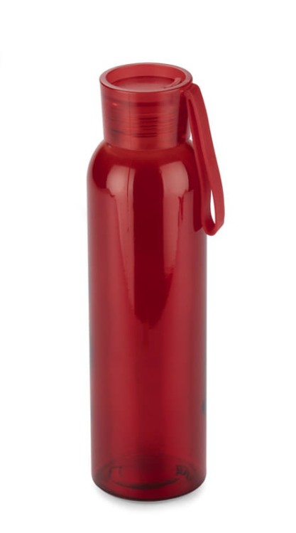Butelka szklana VERRE 500 ml czerwony