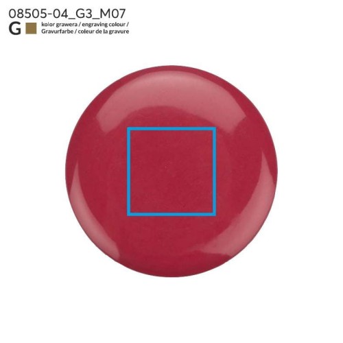 Świeczka sojowa KERI czerwony