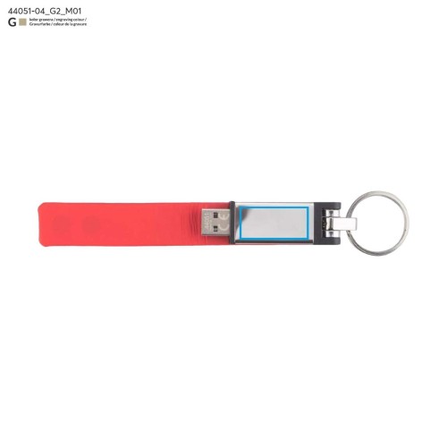 Pamięć USB BUDVA 8 GB czerwony