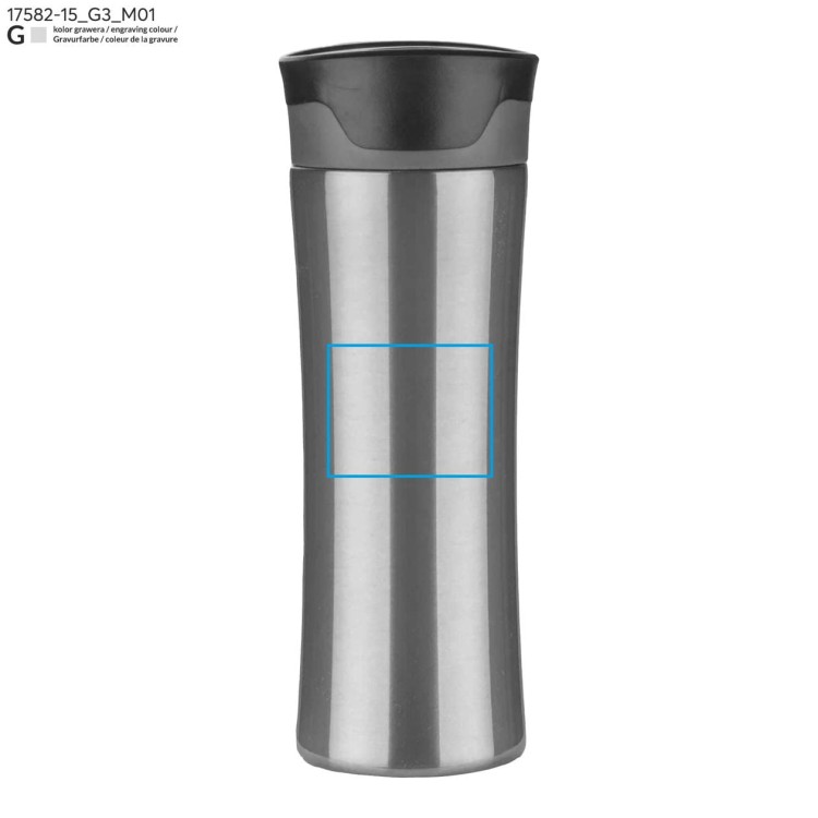 Kubek termiczny ARCTIC 400 ml grafitowy