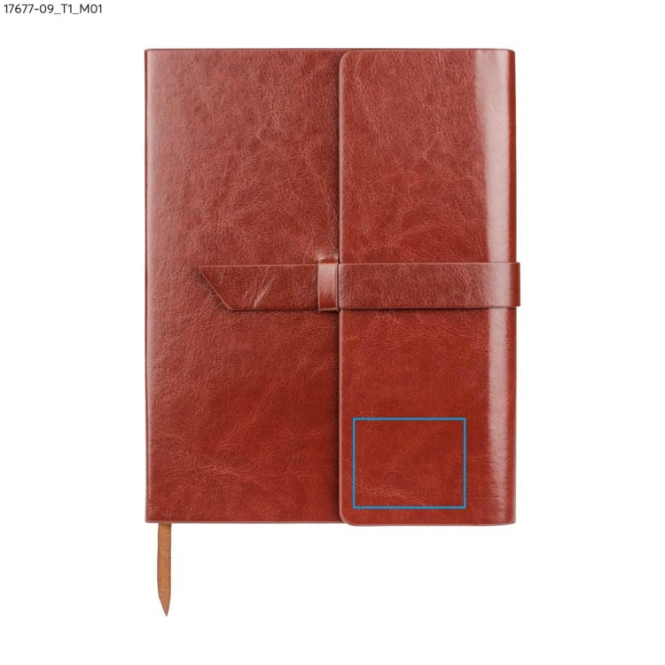 Notes VASCO A5 brązowy