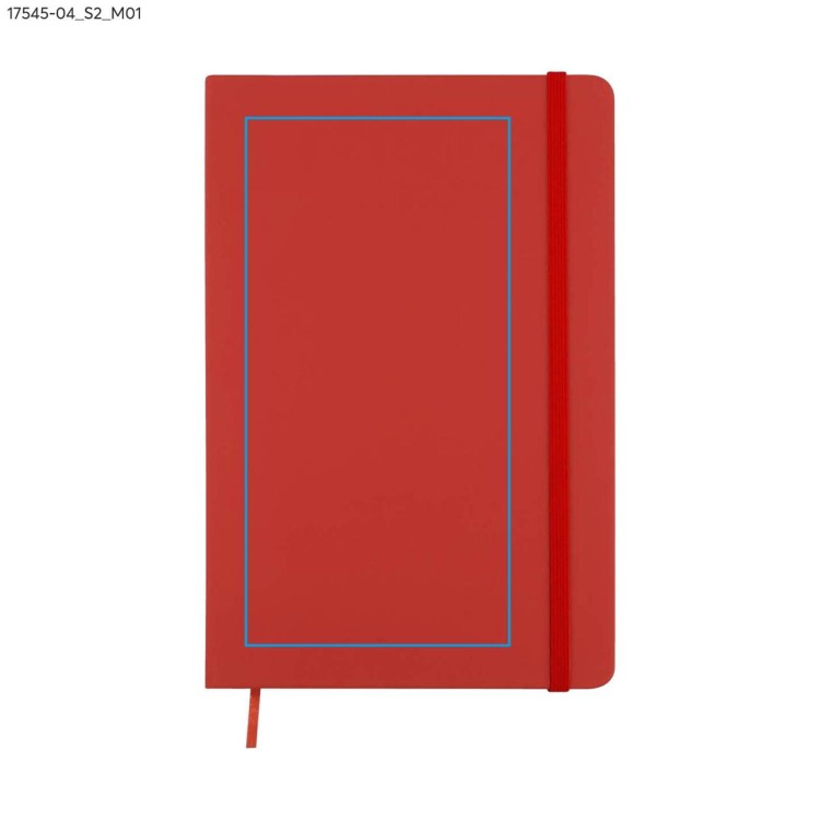 Notes VITAL A5 czerwony